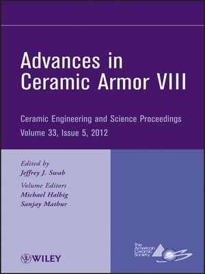 cover image of Advances in Ceramic Armor VIII